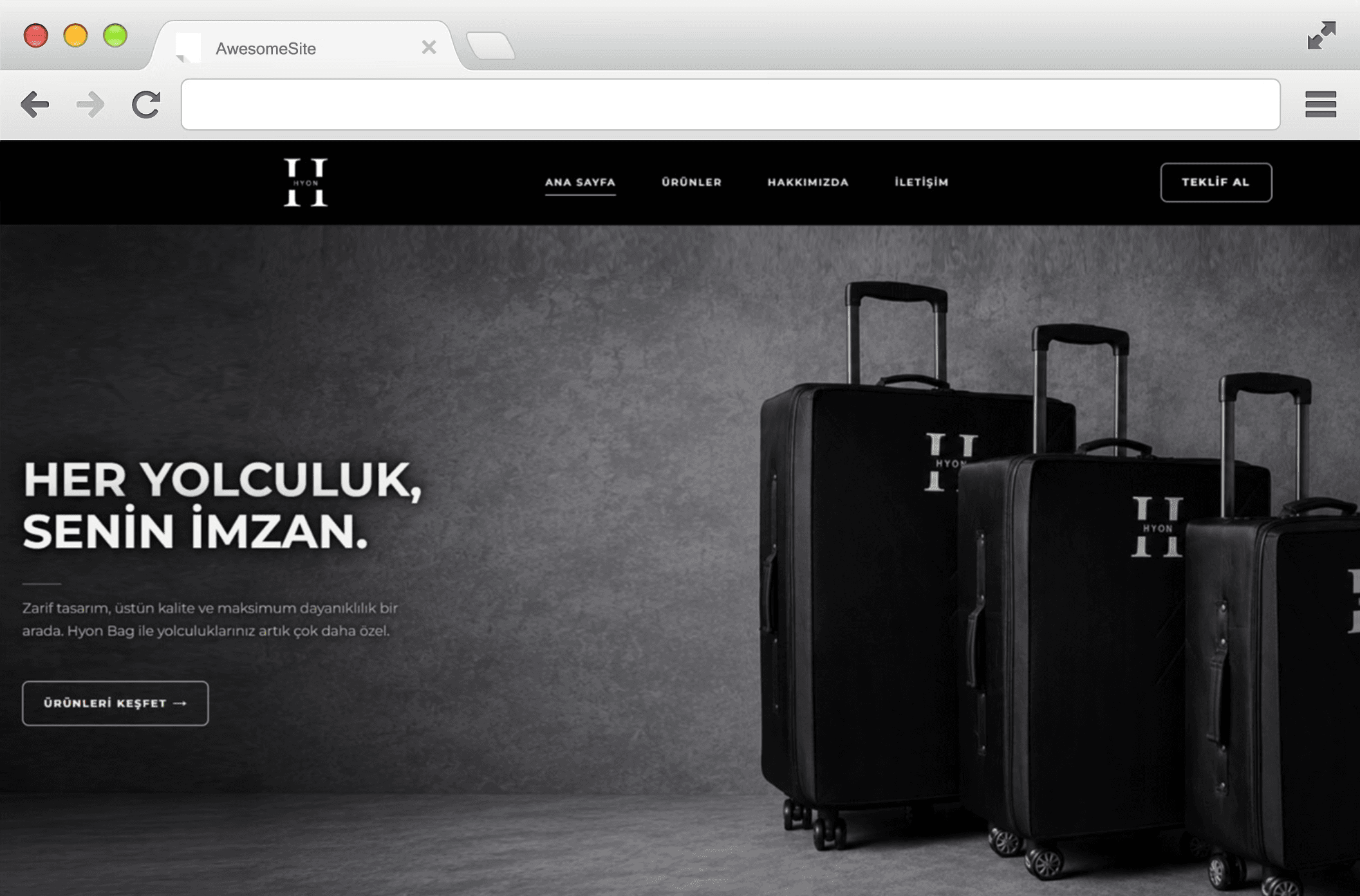 Hyonbag — E-Ticaret Platformu